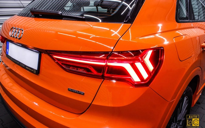 Audi Q3 cena 134444 przebieg: 43000, rok produkcji 2019 z Urzędów małe 781